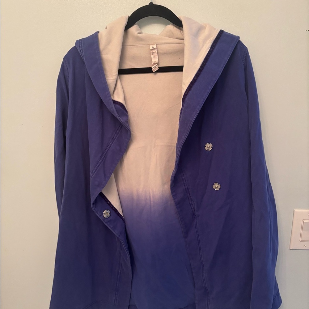 Women's Lululemon Blue Hooded Jacket